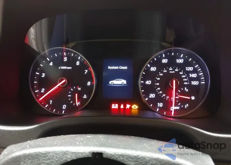 2017 Hyundai Elantra Sport z USA, uszkodzony, nr VIN KMHD04LB0HU336480